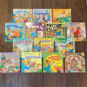 Bundle of 14 Vintage Berenstain Bears First Time Books 1980s 1990
